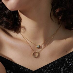 Geometric Pendant Necklace
