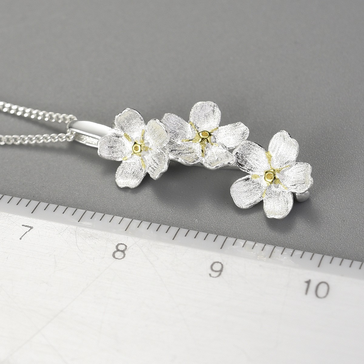 Sakura Flower Necklace - Image 5