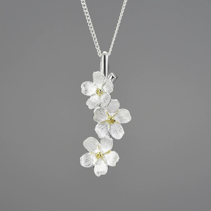 Sakura Flower Necklace - Image 11