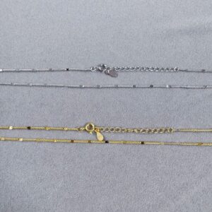 Geometric Station Chain Necklace