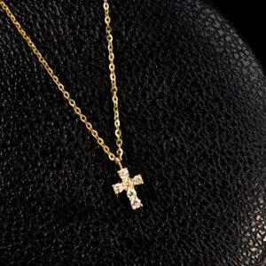 CZ Cross Necklace