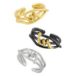 Leaf Vine Open Ring