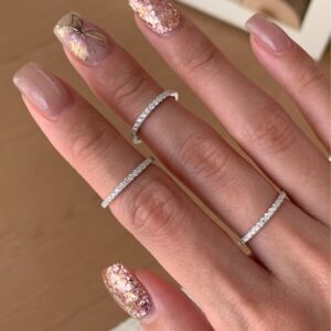 CZ Eternity Band Ring