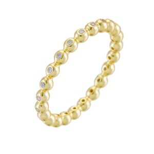 Beaded Bubble Ring
