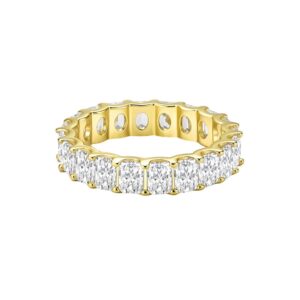 Double Layer CZ Eternity Ring