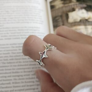 Crown CZ Ring